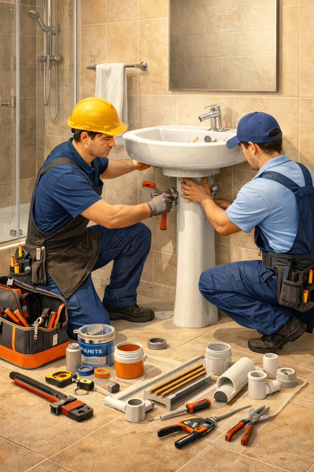 فني سباكة معتمد | إصلاح تسريبات وتمديد شبكات وصرف صحي