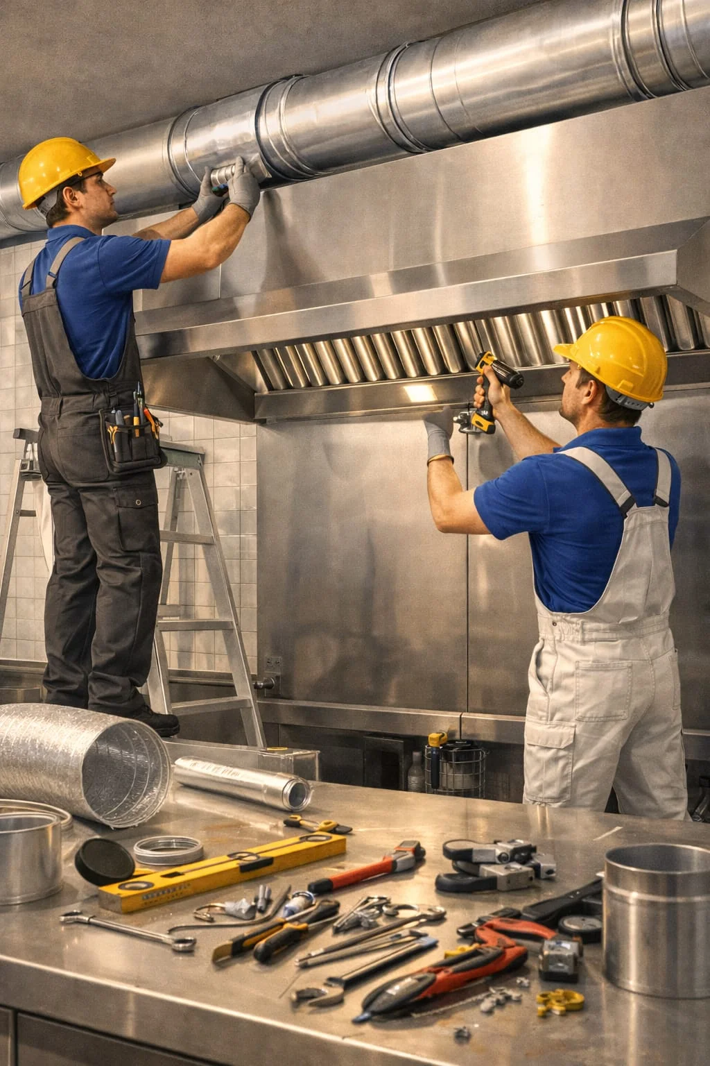 فني تهوية وشفاطات | تركيب وصيانة شفاطات المطابخ والمراوح الصناعية