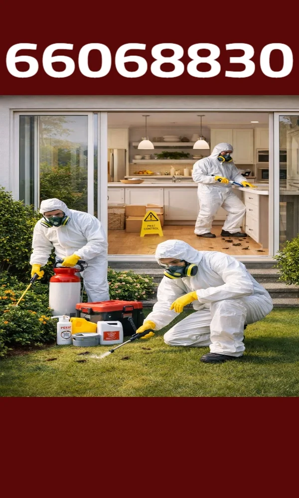 مكافحة الحشرات والآفات والقوارض بالكويت