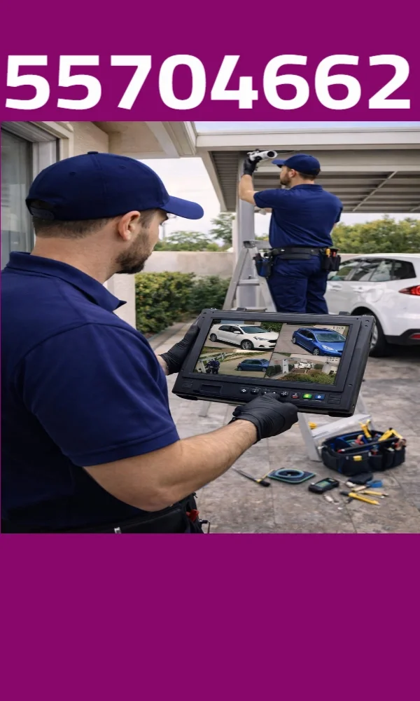 تركيب كاميرات مراقبة منزلية ذكية | راقب منزلك من جوالك في أي مكان