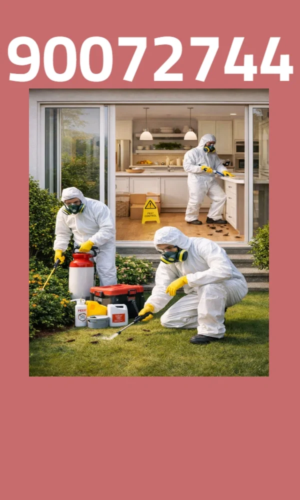 شركة مكافحة حشرات في الكويت | رش مبيدات آمن وفعال